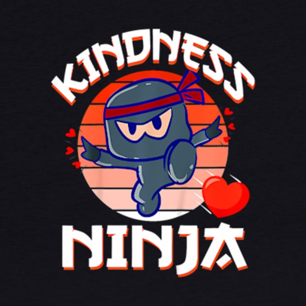 Kindness Ninja  Kids Orange Unity Day Anti Bullying by Daysy1